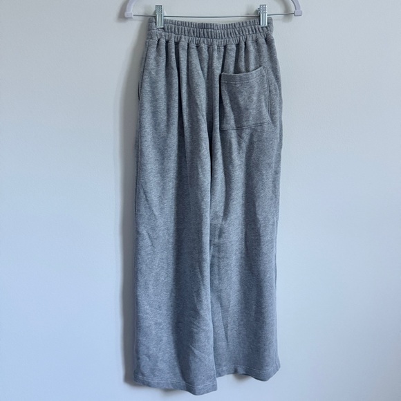 Madewell Terry Oversized Sweatpants Size XS Gray Wide Leg pants - Picture 6 of 8